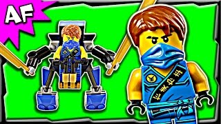 Lego Ninjago JAYs NANO MECH 30292 Stop Motion Build Review [upl. by Attenohs]