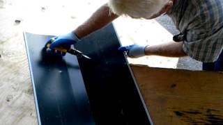 Diamond Roof  Detailed top of metal roof dormer valley part 1 of 2 [upl. by Repsaj934]