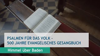 Psalmen für das Volk  500 Jahre Evangelisches Gesangbuch [upl. by Nandor]