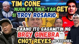 Ginebra  Tim Cone  Troy Rosario Plan [upl. by Andres]