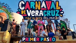 CARNAVAL VERACRUZ 2022  PRIMER DESFILE [upl. by Ube]