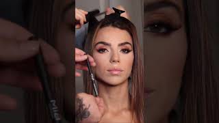 Glam Makeup tutorial  Makeup con Carlo MUA e Celeste di Mare makeupinspo glammakeup reels [upl. by Rodolphe49]