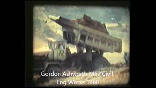 M62 Scammonden Dam construction 1966 rare video [upl. by Pravit528]