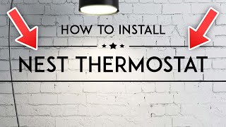 How to Install Nest Thermostat in 2024 [upl. by Leaffar]