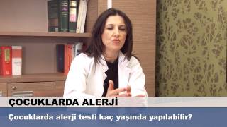 Çocuklarda alerji testi kaç yaşında yapılabilir [upl. by Allrud]