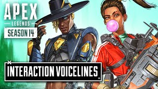 NEW Rampart and Seer Interaction Voicelines  Apex Legends Season 14 [upl. by Catarina309]