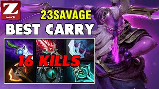 23SAVAGE VOID SPIRIT Carry 16 Kills  From BAD START To GODLIKE  Z Dota 2 Channel [upl. by Anev687]