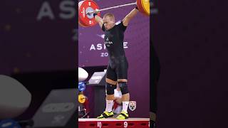 Ritvars Suharevs 73kg 🇱🇻 156kg  344lbs Snatch weightlifting slowmotion snatch [upl. by Naghem]