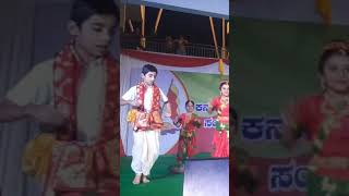 Kannada song dance celebration of kannada Rajyostava dance mastii [upl. by Eiramyma]