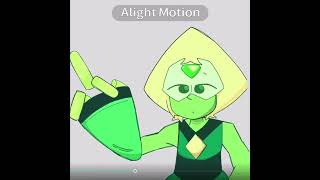 ignore that this was recorded capcut wouldnt let me save the video… peridot stevenuniverse shorts [upl. by Yecad]