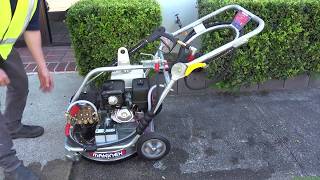 Makinex Dual Pressure Washer  How to Operate [upl. by Winnick387]