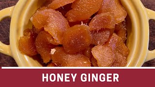 How to Make Candied Ginger with Honey  The Frugal Chef [upl. by Grewitz]