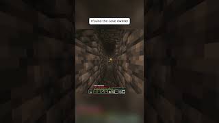 I caught the CAVE DWELLER minecraft minecraftmemes cavedwellers [upl. by Atinaujnas]