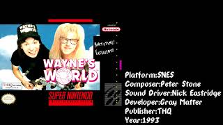 Waynes World SNES Soundtrack [upl. by Nawak634]