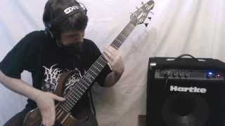 DISAVOWED  quotAbolition Of Impedimentquot bass cover [upl. by Eirehc]