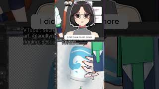 Worked on live2d arm toggles on stream shorts vtuber [upl. by Idnyc]