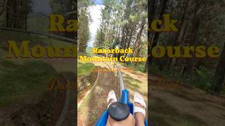 Razorback mountain course at Dahilayan [upl. by Veno]