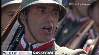 RASSEGNA VIDEO 2 GIUGNO PASSA LA BRIGATA SASSARI  WEBTV DIFESA [upl. by Artina]