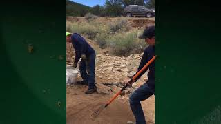 How to use a Dry Washer to find gold in the New Mexico desert [upl. by Novel926]