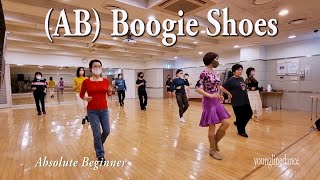 AB Boogie Shoes linedance  Cho Peter Probert [upl. by Ydniw]