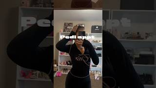 Pedi appt pedicure nails nailinspo fallnails nailart shorts girltherapy dailyvlog vlog [upl. by Eiahpets]