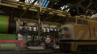 Day Of The Diesels quotFat Hattquot Scolds Diesel 10Refurbishing The Dieselworks  With Alternate Music [upl. by Peggi]