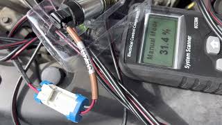 Compressor solenoid actuator valve 2013 Nissan Sentra testing off the car Easy change out￼￼￼ [upl. by Egnalos163]