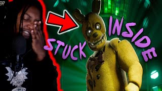 STUCK INSIDE  FNAF MUSIC VIDEO Living Tombstone CG5 Black Gryph0n and More DB Reaction [upl. by Sicard284]