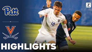 Pitt vs Virginia  NCAA College Soccer  Highlights  November 10 2024 [upl. by Yrrek685]