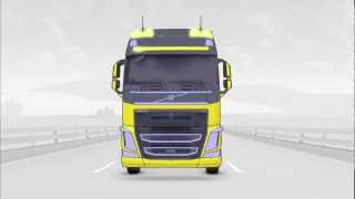 Volvo Trucks  Lane Changing Support monitors blind spots [upl. by Ottavia]