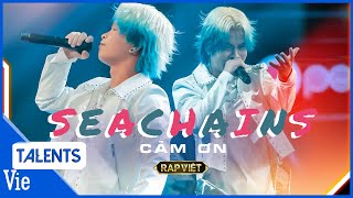 Seachains CẢM ƠN tại chung kết RAP VIỆT MÙA 2 [upl. by Morice]