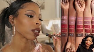 Fenty Icon Velvet Liquid Lipstick I have some thoughts 😟 [upl. by Hercule]