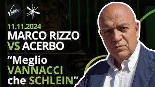 Marco Rizzo vs Acerbo quotMeglio Vannacci che Schleinquot  La Zanzara del 11112024 [upl. by Trenna]