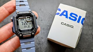 Casio WS B1000 StepCounter Watch  Unboxing amp Full Review [upl. by Casie]