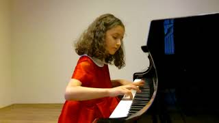 Sesili Sivsivadze 7 years Chopin Prokofiev Wallingford Riegger Toccata [upl. by Dulcle]