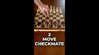 How To Win Chess in 2 Moves Shorts [upl. by Albers]