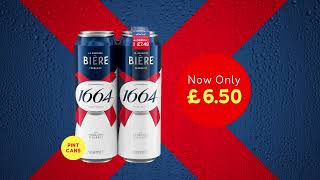 Kronenbourg 1664 On Offer till Aug 3rd 2024 [upl. by Ailekat]