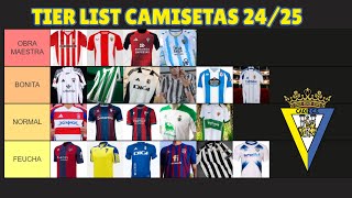 ¿CUÁL ES LA MEJOR CAMISETA DE LA LIGA HYPERMOTION 2425  TIER LIST [upl. by Eillo]