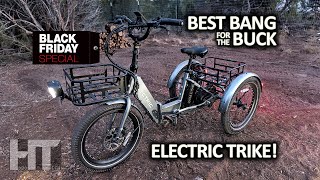 Lectric XP TRIKE Review  Budget Folding Electric Bike For Seniors Disabled [upl. by Arait]