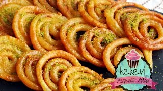 Jalebi Tatlısı Tarifi Hint Halka Tatlısı  Ayşenur Altan Yemek Tarifleri [upl. by Aciraj352]