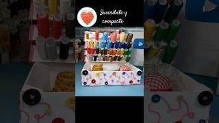 Costurero 🧶 diy costura coser crearyreciclar [upl. by Ofori]