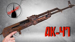 Ak restoration  gun restoration  soviet gun [upl. by Ainevul]