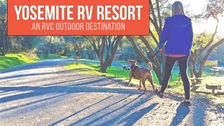 Yosemite RV Resort in Coarsegold California  a Drivin amp Vibin Travel Vlog [upl. by Noremac]