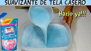 SUAVIZANTE DE TELA CASERO CON POCOS INGREDIENTES [upl. by Alcott983]