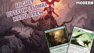 HIGHLY DYSFUNCTIONAL Nadu Brew  Black Nadu  Modern Prelim  MTGO [upl. by Allimaj278]