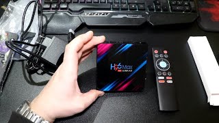 H96 MAX 4K Ultra HD ТВприставка Android ТВ Смарт ТВприставка 2020 H96 MAX Обзор и тест [upl. by Nyrak696]