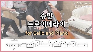 트로이메라이  슈만 첼로 피아노 커버  Cello and Piano Cover [upl. by Pierrepont764]