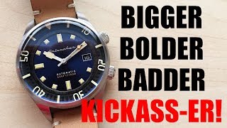 The NEW amp IMPROVED Spinnaker Bradner Automatic Dive Watch Review SP5062  Perth WAtch 233 [upl. by Seebeck]