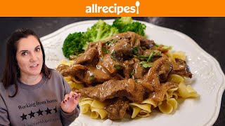 How to Make Homestyle Beef Stroganoff  You Can Cook That  Allrecipescom [upl. by Yanffit]