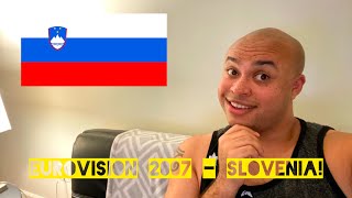 Eurovision 2007 Slovenia reaction  15th place “Cvet Z Juga” Alenka Gotar [upl. by Durarte]